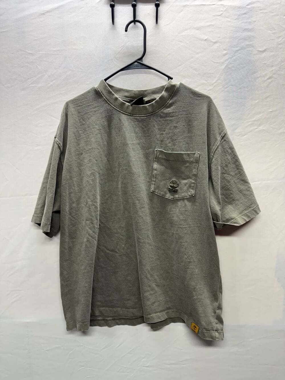 American Eagle x Timberland Boxy Fit Pocket T-Shirt Size L Green